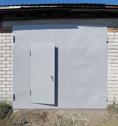 Ворота без утепления