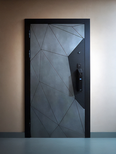 Дверь с электронным замком