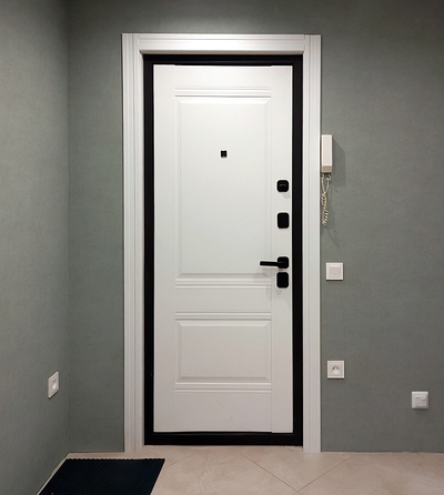 Белая панель двери