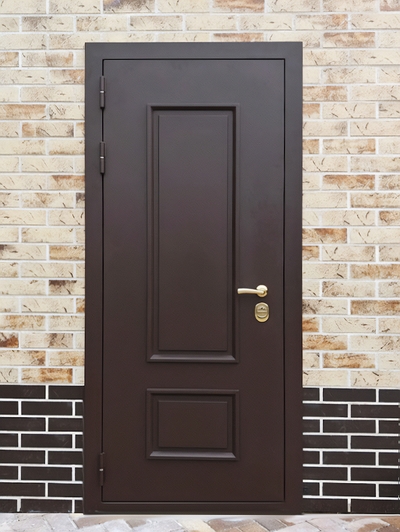 Дверь с металлофиленкой