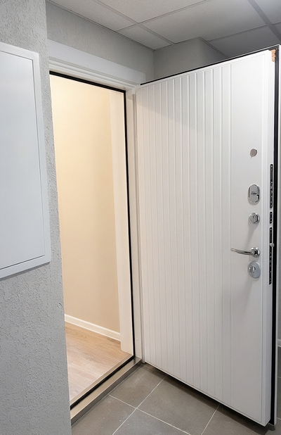 Дверь белого цвета