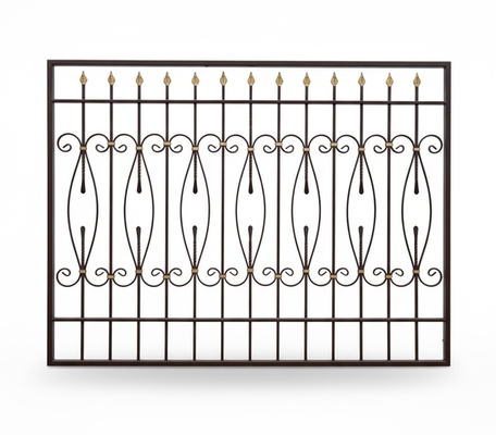 Оконная решетка с ковкой Оконная решетка с ковкой