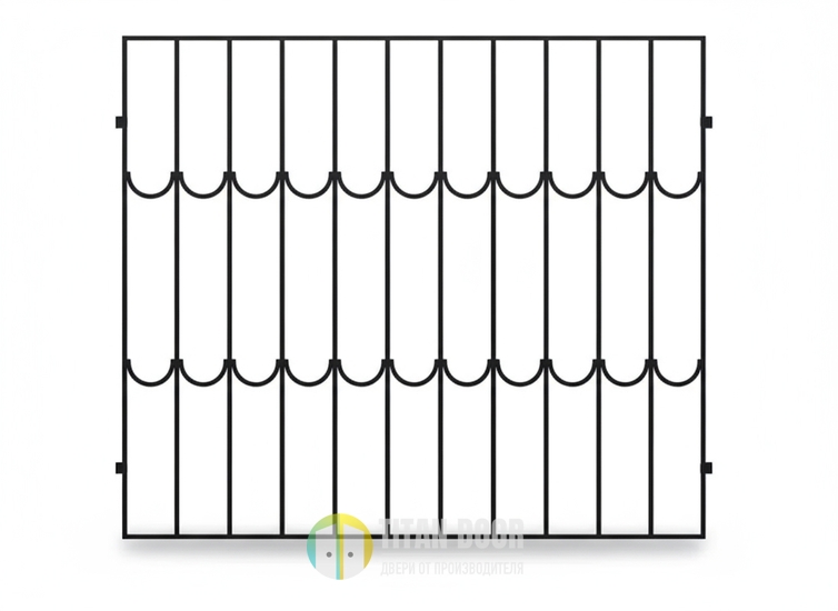 Сварная решетка на окно Сварная решетка на окно
