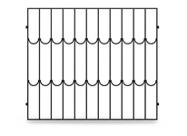 Сварная решетка на окно