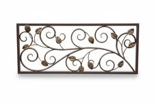 Кованая решетка на небольшое окно цокольного этажа