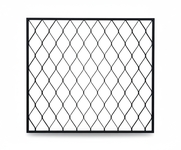 Решетка сварного типа на окно дачного дома